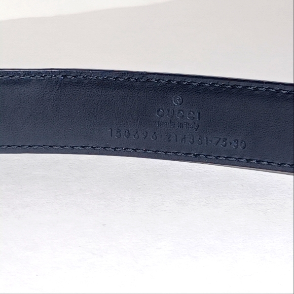 Gucci Tom Ford Era Patent Leather Black Chain Drop Belt - Picture 3 of 6